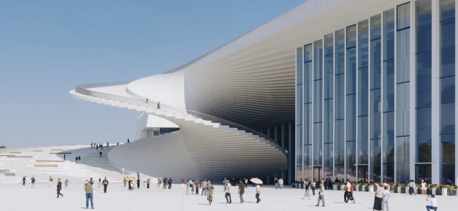 Inauguração da Shanghai Grand Opera House em Xangai