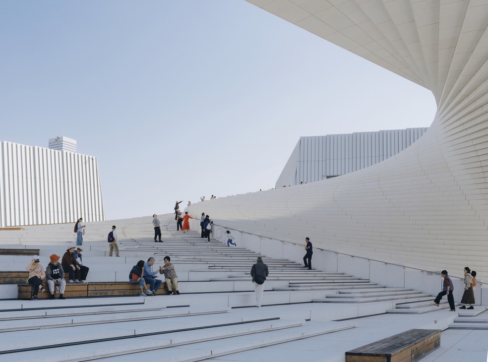 A proposta é transformar a Ópera em um espaço cultural e turístico para a cidade — Foto: Yumeng Zhu/Divulgação